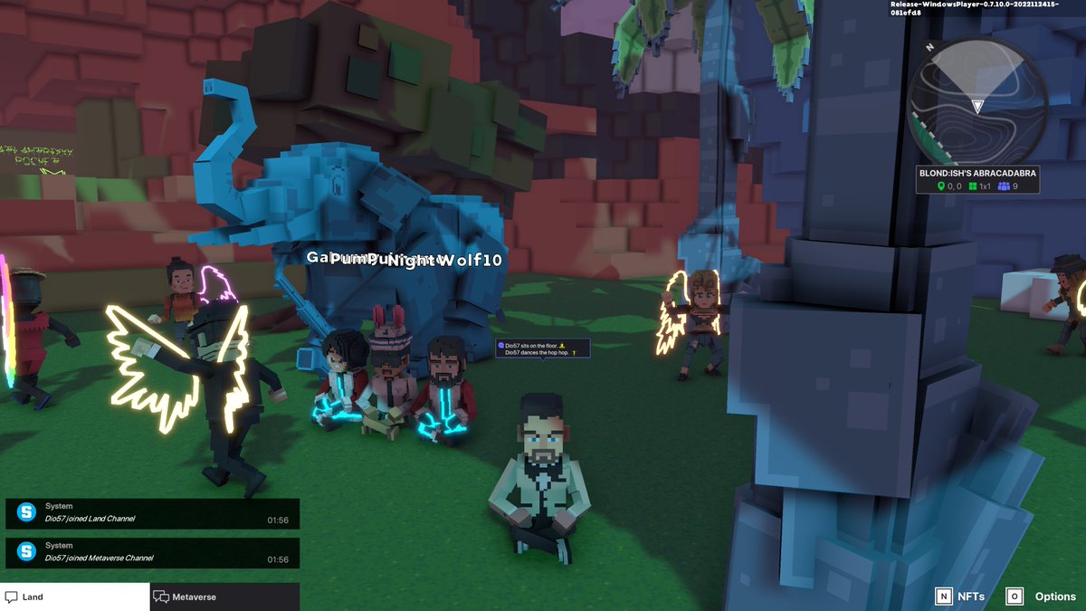 StaceyD34843255's tweet photo. @TheSandboxGame @blond_ish 🪄 ABRACADABRA! 🌈 I participated to the @blond_ish dj set! Check out my screenshot: https://t.co/50k8lJf8PW