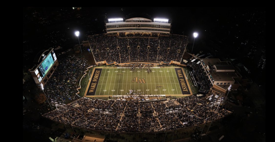 After a great conversation with <a href="/Glenn_Spencer/">Glenn Spencer</a> I’m honored to have received my first Power 5 ⭕️ffer from <a href="/WakeFB/">Wake Forest Football</a>!! <a href="/AKHALL9/">AK HALL</a> <a href="/GeauxBeaux8/">Darrell LeBeaux</a>