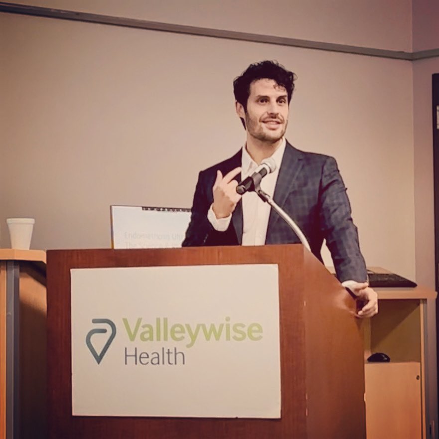 Mathew Leonardi MD PhD ๐ณ๏ธโ๐ (@mathewleonardi) on Twitter photo Presented a lecture for Grand Rounds today at <a href="/Creighton/">Creighton University</a> <a href="/WIFellowshipPHX/">Creighton Ob/Gyn Fellowship in Women's Imaging</a> on #Endometriosis Ultrasound - The Science & Philosophy. Thanks to <a href="/JoelBarkleyMD/">Joel Barkley - views expressed are my own</a> for the invitation & welcoming hospitality. Loving Phoenix, especially the cacti ๐ต and sunsets ๐
Presented a lecture for Grand Rounds today at <a href="/Creighton/">Creighton University</a> <a href="/WIFellowshipPHX/">Creighton Ob/Gyn Fellowship in Women's Imaging</a> on #Endometriosis Ultrasound - The Science & Philosophy. Thanks to <a href="/JoelBarkleyMD/">Joel Barkley - views expressed are my own</a> for the invitation & welcoming hospitality. Loving Phoenix, especially the cacti ๐ต and sunsets ๐