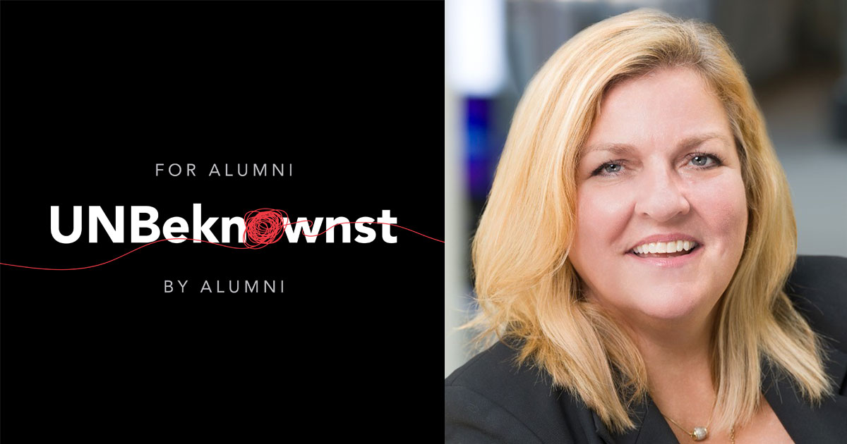 Listen to Krista Jones (BScEE'88), Senior VP of Ventures Services at MaRS Discovery District, discuss the future of work and the intersection of people with digital transformation, on the UNB alumni podcast. bit.ly/3W9i8YR
