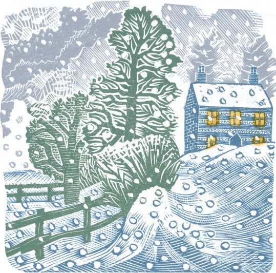 Winter Snow 1938 #EricRavilious