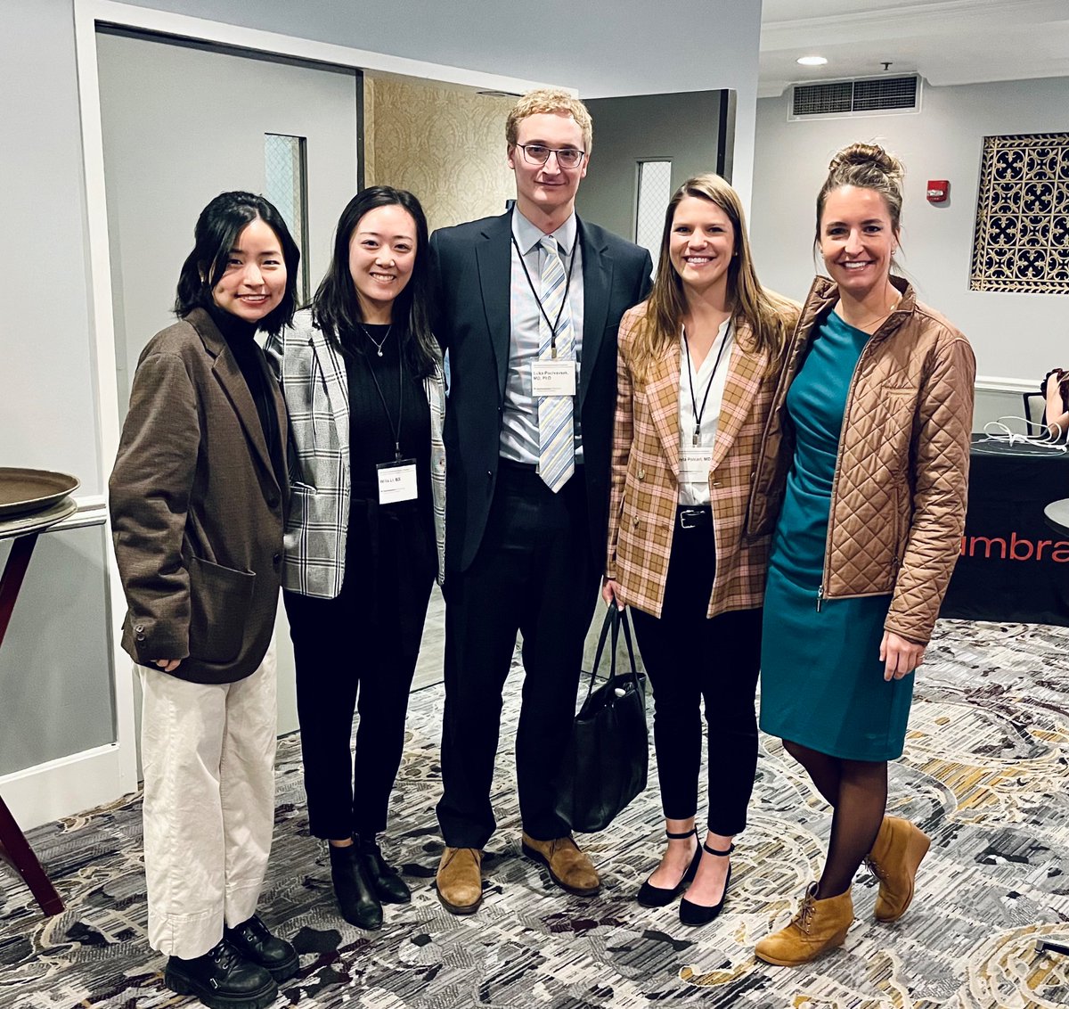 Alyssa Varsanik (@alyssa_varsanik) on Twitter photo The Luka (Pocivavsek) Lab thanks the Northwestern Vascular Surgery Symposium for inspiring collaboration, innovation, and more research!!
<a href="/UChicagoAorta/">UChicagoAorta</a> <a href="/SurgBioMech/">Pocivavsek Lab</a> The Luka (Pocivavsek) Lab thanks the Northwestern Vascular Surgery Symposium for inspiring collaboration, innovation, and more research!!
<a href="/UChicagoAorta/">UChicagoAorta</a> <a href="/SurgBioMech/">Pocivavsek Lab</a>