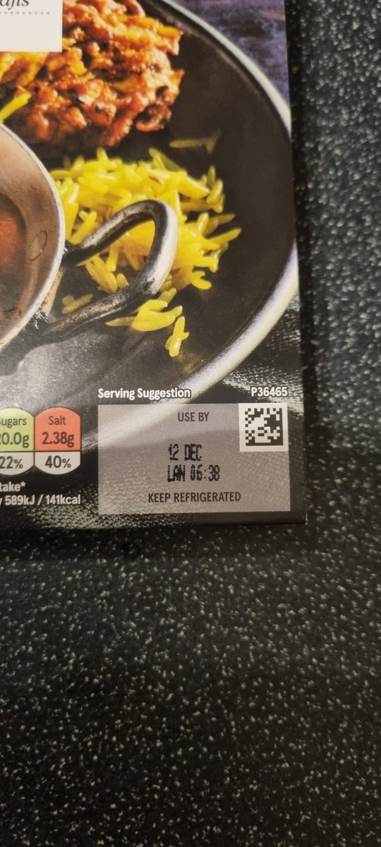 Craigcheckley's tweet photo. @Tesco suggest you recall this product ASAP. Just found glass in the food. https://t.co/Hy80mJGwUT