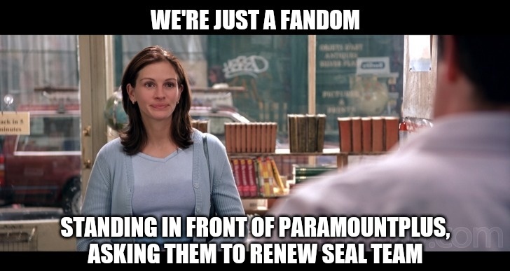 JHayesBravo1's tweet photo. (if you know, you know!!) #SEALteam #NottingHill

#RenewSEALteam @ParamountPlus @CBSTVStudios https://t.co/DcPg7LZkJo