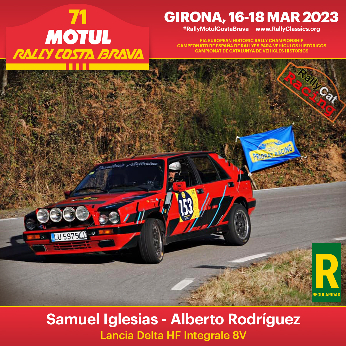 Christian_GH's tweet photo. RallyClassics: RT @RallyCostaBrava: Donem la benvinguda a 4️⃣ equips que seran al 71 #RallyMotulCostaBrava. Benvinguts!

Damos la bienvenida a 4️⃣ equipos que estarán en el 71 #RallyCostaBrava. ¡Bienvenidos!

👥 S.Iglesias / A.Rodríguez
👥 A.Dezcallar / J.… https://t.co/pem6WxCNDL