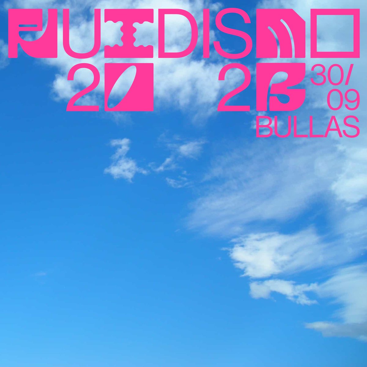Save the date!
#Ruisdismo2023 - 30 de septiembre, Bullas.