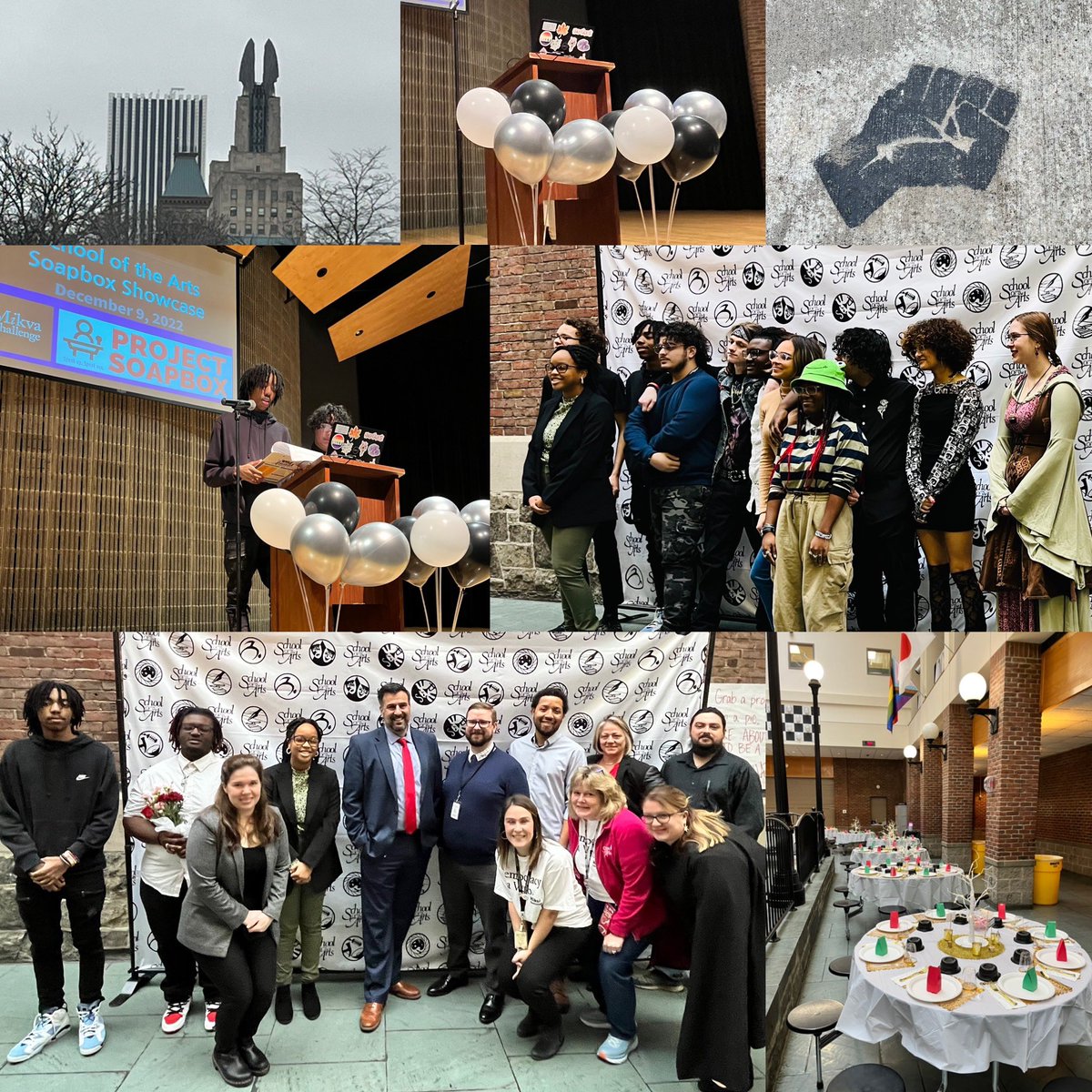 <a href="/RCSDSS/">Tricia Gonzalez</a> <a href="/MikvaChallenge/">Mikva Challenge</a> <a href="/KenPorter1/">Ken Porter</a> <a href="/drpeluso/">Dr. Carmine Peluso</a> <a href="/NYSEDNews/">NYS Education Department</a> <a href="/RCSDNYS/">Rochester City School District</a> <a href="/RCSDParents/">RCSD Parent Engagement</a> <a href="/shanieleads/">shanieleads</a> <a href="/RCSDSOTA/">School of the Arts</a> Awesome leaders supporting awesome leaders as they give their soapbox speeches! Empowering and inspiring. #ONERCSD