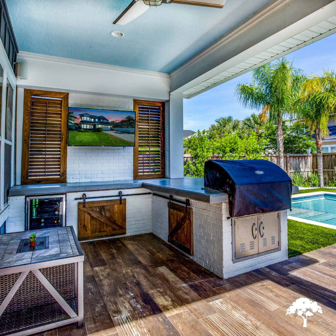 FieldstoneLS's tweet photo. Enjoy the #Florida weather with a new #HardscapeInstallation! ☀️

We can bring your outdoor entertainment space to the next level with installations like outdoor kitchens, pergolas, &amp; more! 📈

Schedule a consultation today! 🤳 (727) 300-3509

https://t.co/dJZtplFbu1 https://t.co/YNFnQD6XuW