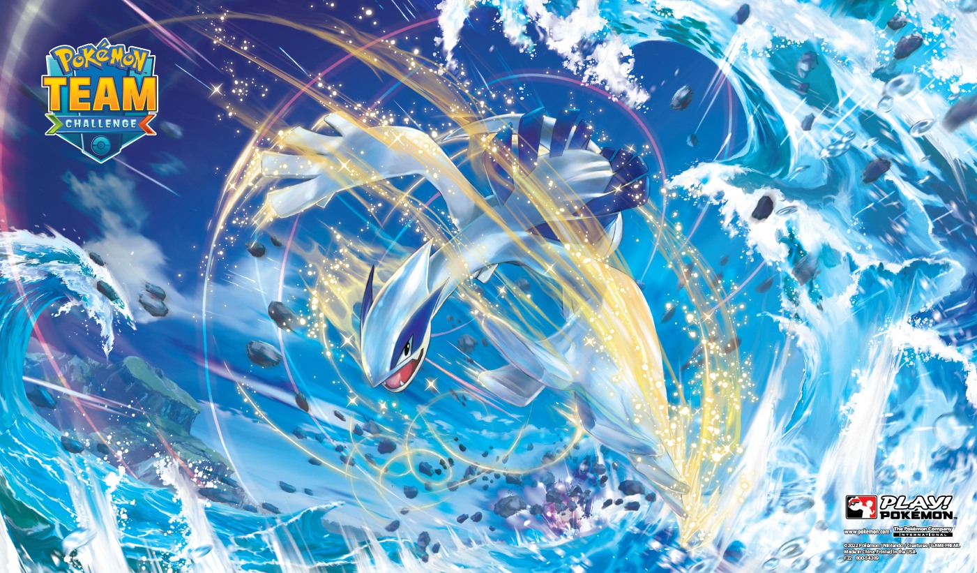ルギア　チームチャレンジ　トップ256 プレイマット playmat Lugia Play Pokemon Lugia Team Challenge 4 Top 256 Cool Play Mat