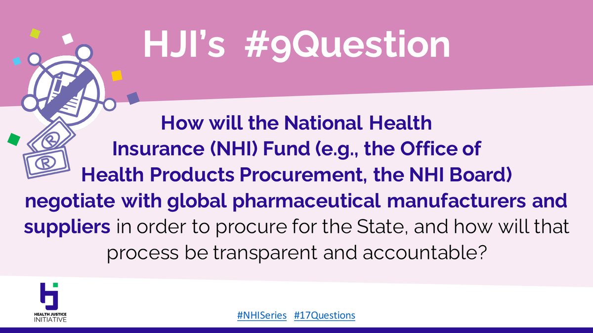 HealthJusticeIn's tweet image. #9Question 
#NHISeries 
#17Questions