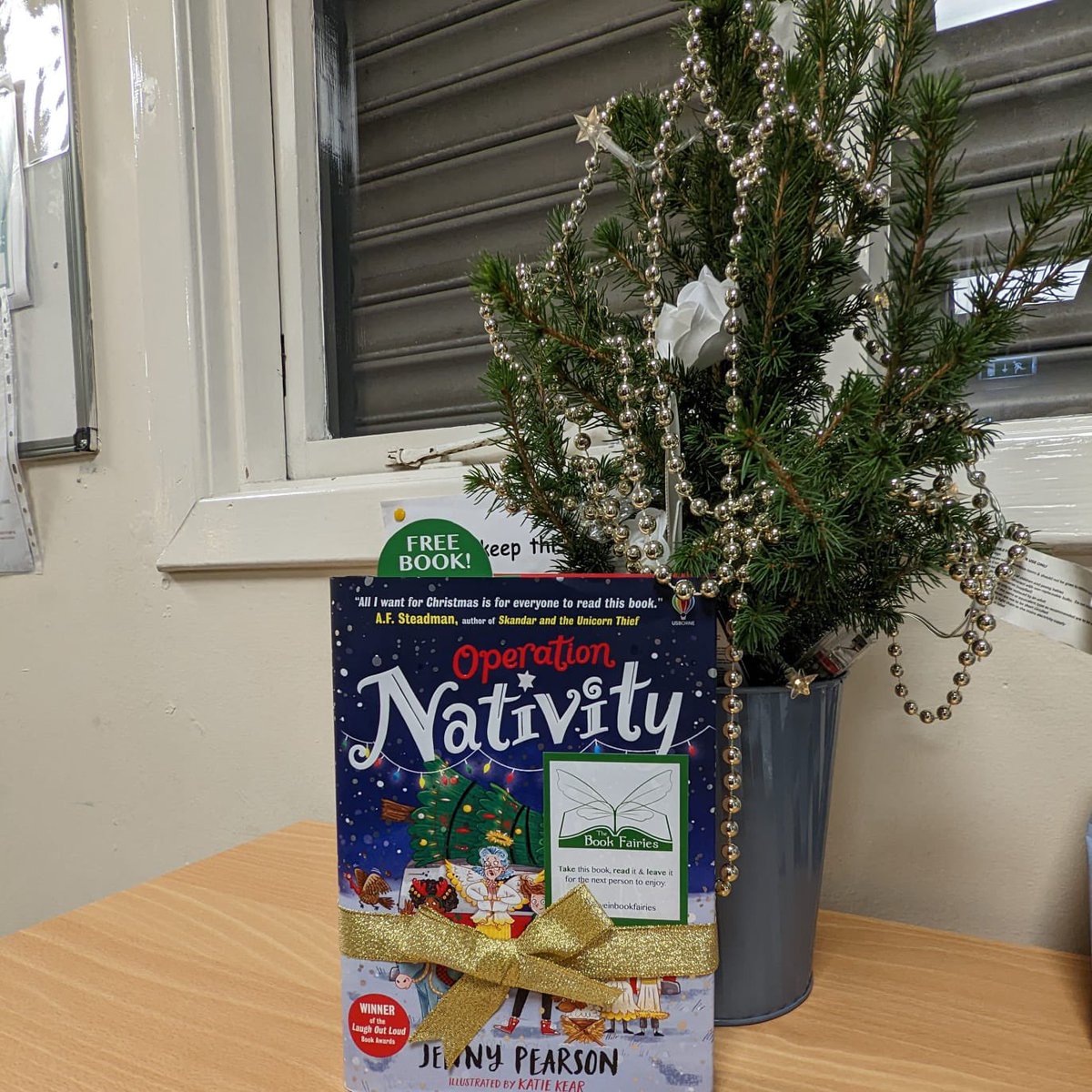 Operation NATIVITY is hitting the streets today thanks to The Book Fairies! look for copies in Kersiebank Community Centre! #IBelieveInBookFairies  #OperationNativity #TBFNativity #TBFUsborne #JennyPearson #ChristmasBooks #Falkirk #BookFairiesFalkirk @J_C_Pearson