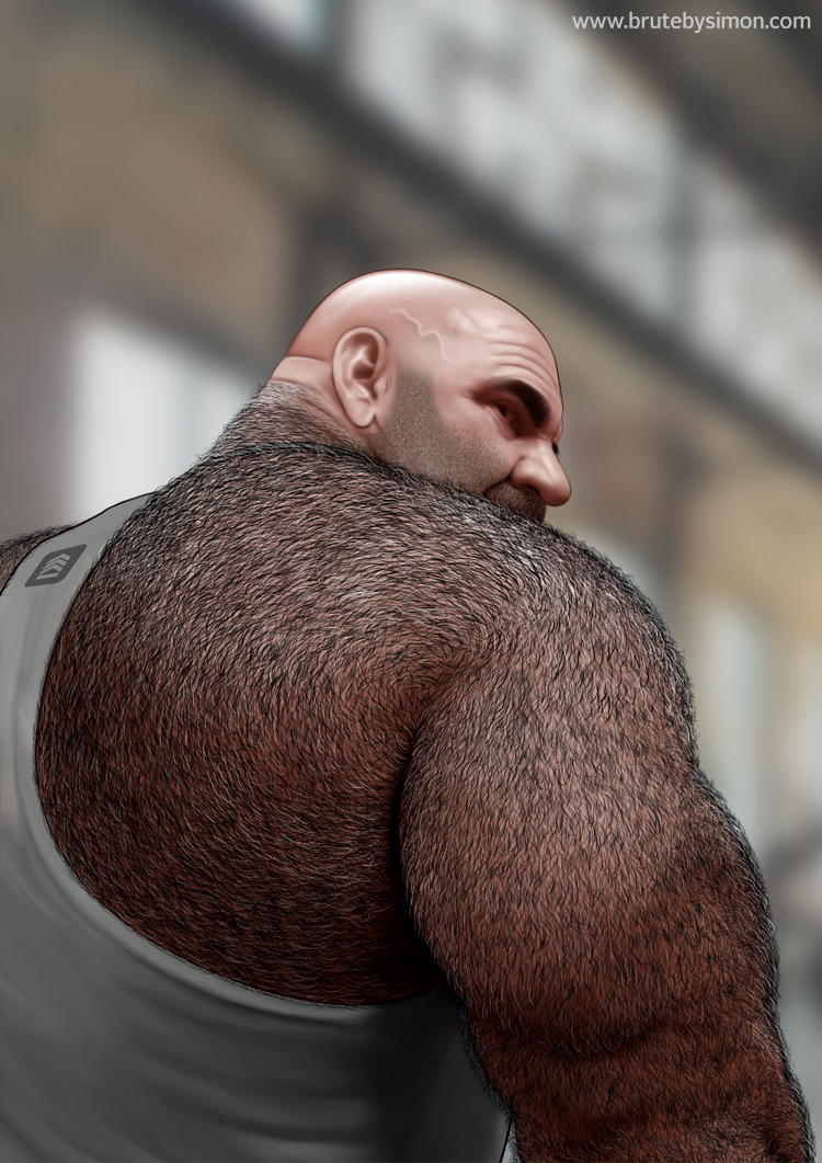 brutebysimon's tweet photo. Tank
(Heavy duty routine)
#bald #strongman #gym #beast #broadback #hugeguns #hugearms #huge #strength #beefy #chunky #husky #hefty #daddy #tanktop #training #gorilla #strong #hairy #mascular #muscles #illustration #gayillustration #brutebysimon https://t.co/fqNJSCxJAf