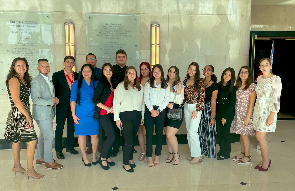 alexandriayala's tweet image. The best feeling to sponsor 2 tables of @FHH_FalconFury @ForestHill_LIA students at today’s @ForumClubPB luncheon. Thanks to my sis @KLongRobinson for sponsoring with me. ✨ We heard from @arthurbrooks about the power of love and optimism for the future. @pbcsd #District2🔥