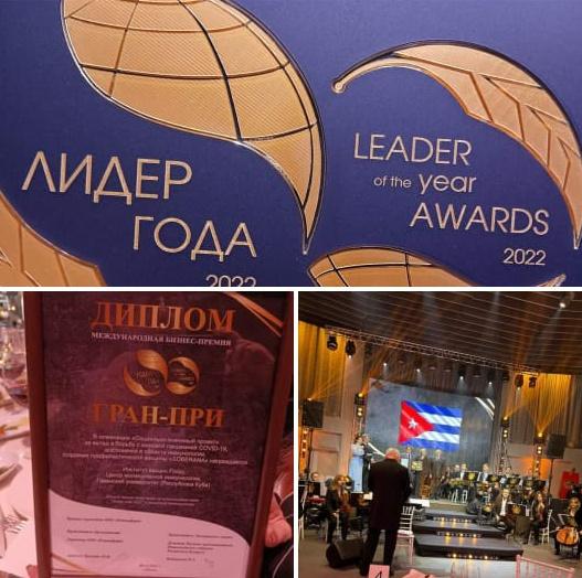 #UltimasNoticias
Obtienen las vacunas #Soberana02 y #SoberanaPlus de #Cuba el Gran Premio de la organización "Líder del Año" en #Belarús por su contribución  a la lucha mundial contra la #COVID19.
Gracias y felicidades a todos los que han aportado en el logro de este Premio.
🇨🇺