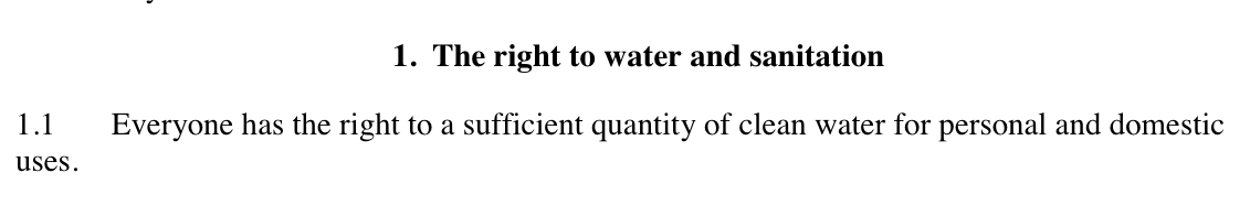 For #Humanrightsday2022!

Some facts about the #HumanRight2Water in California:
1.  CA is the first state in the US to legislatively recognize the human right to water.
2. CA is the ONLY state that has acknowledged 💧as a Human Right
3. Nearly 1 mil CA lack access to clean 💧