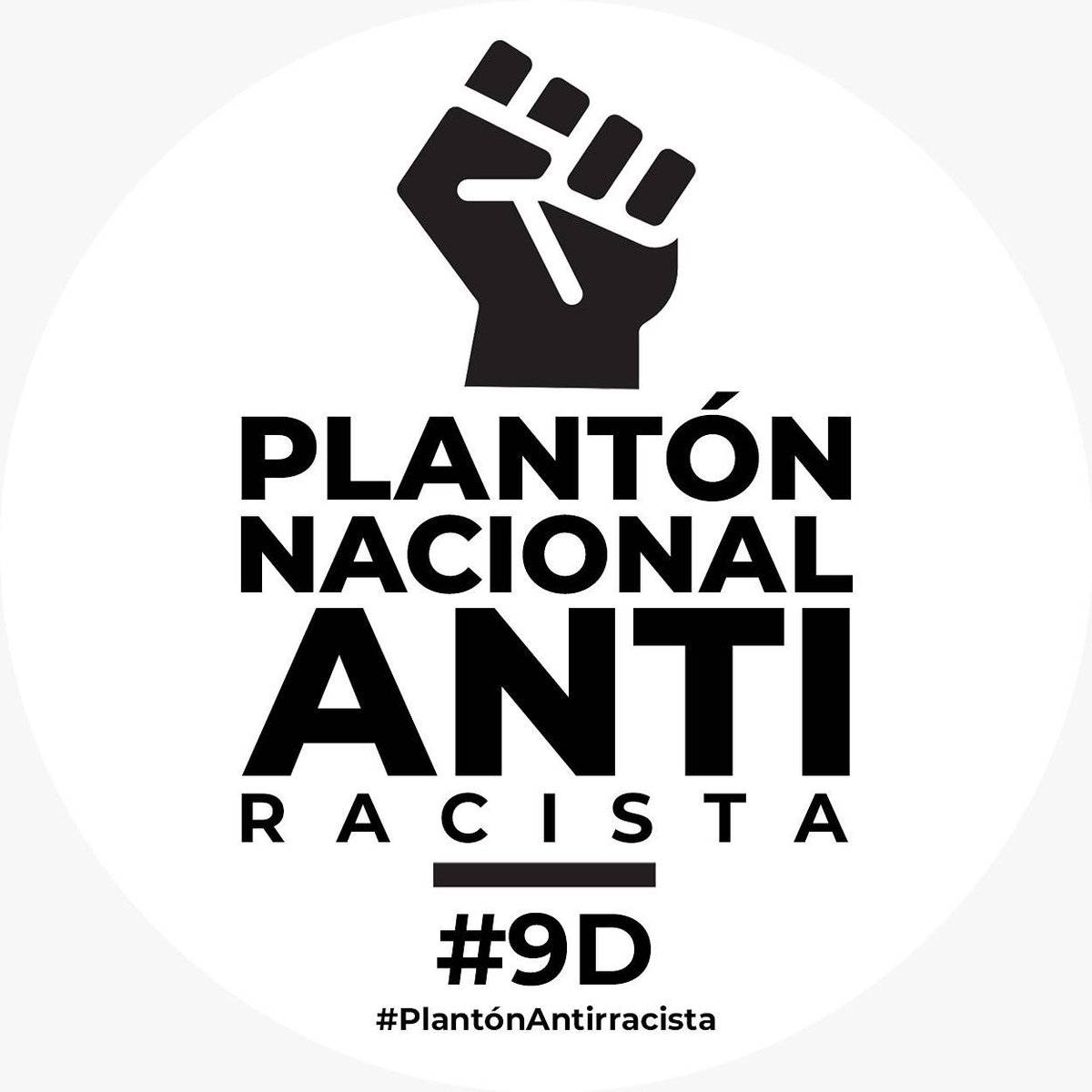 Hoy salimos a las calles por la profe, por su familia y por una Colombia antirracista.  #Plantónnacionalantirracista #Encontradelracismo #9D
