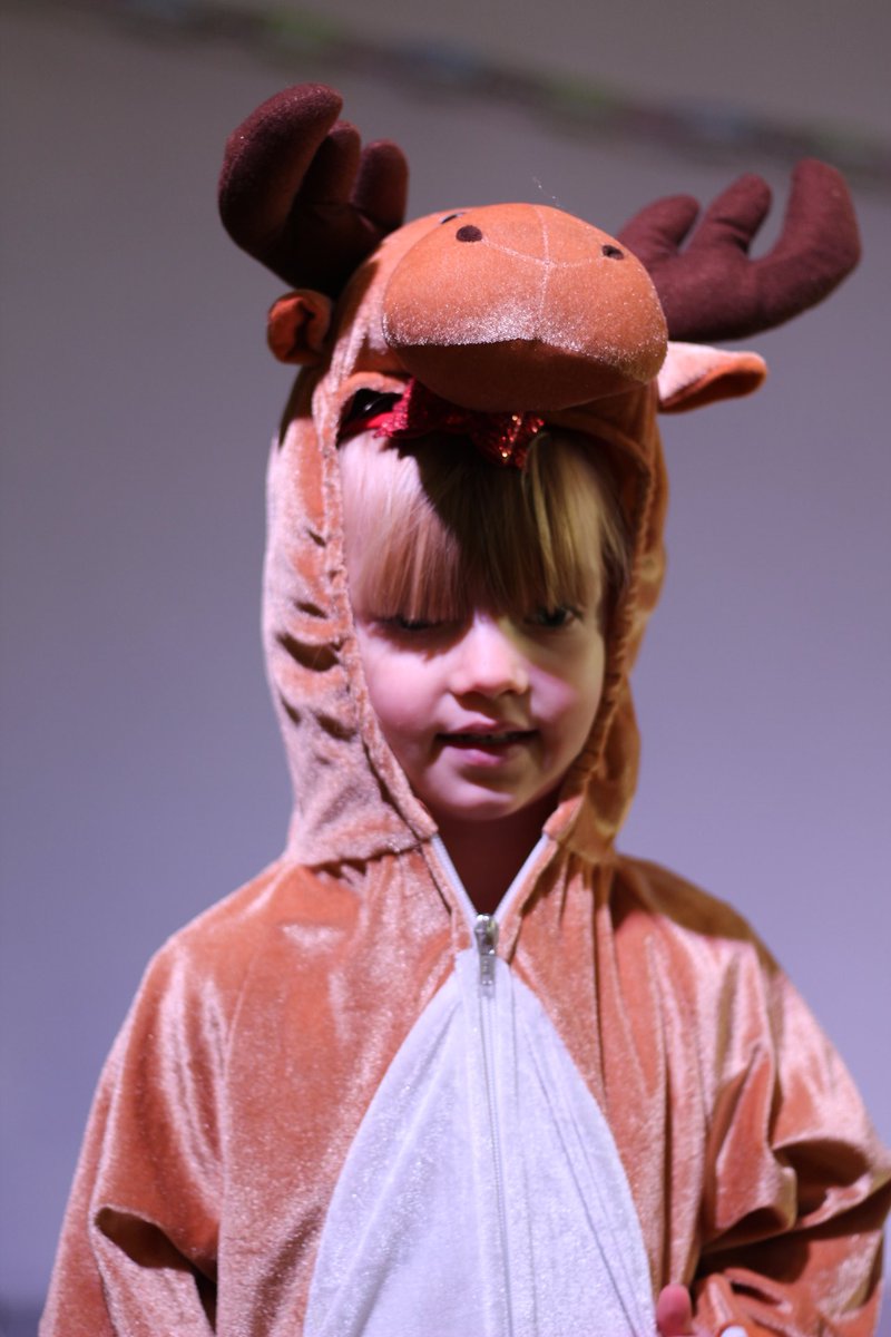 My little Reindeer performing at her nursery show! Now it feels like Christmas!