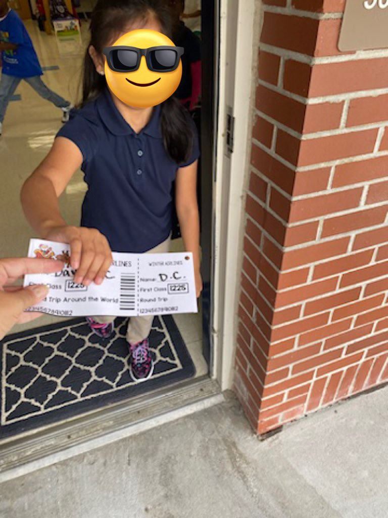 MrsLSmith_CCSD's tweet photo. We got our boarding passes for Holidays Around the World.  We are ready for takeoff! https://t.co/cv6XAO4Vqp