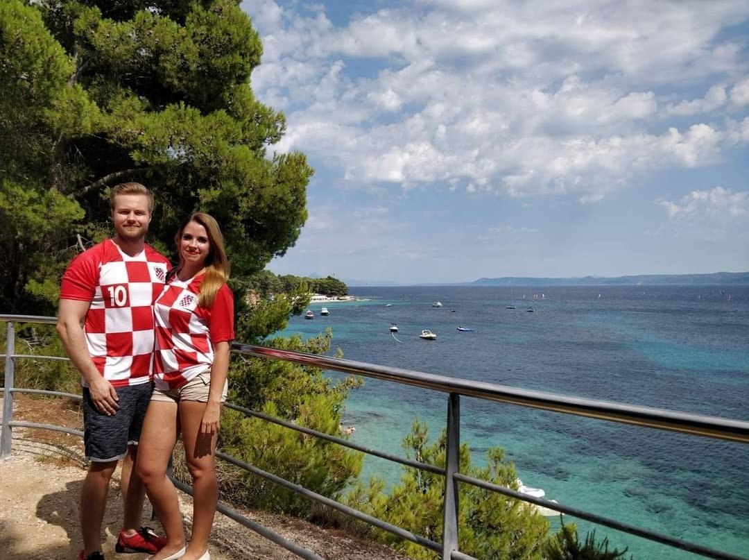 Kroatian bandwagonissa since world cup 2018 kun oltiin sattumalta finaalin aikaan Kroatiassa lomamatkalla #Hrvatska #WorldCup