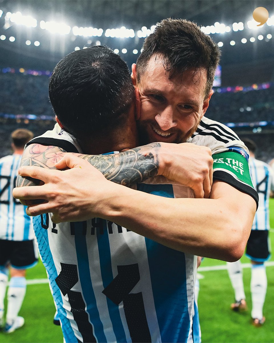 TPTFootball's tweet photo. 'The opportunity to play with Leo Messi, the extraterrestrial, the genius. The most fun I’ve ever had playing football. All I had to do was run into space. I would start running, and the ball would arrive at my feet. Like magic.'

🗣️ Ángel Di María https://t.co/8UA9KiRE1J