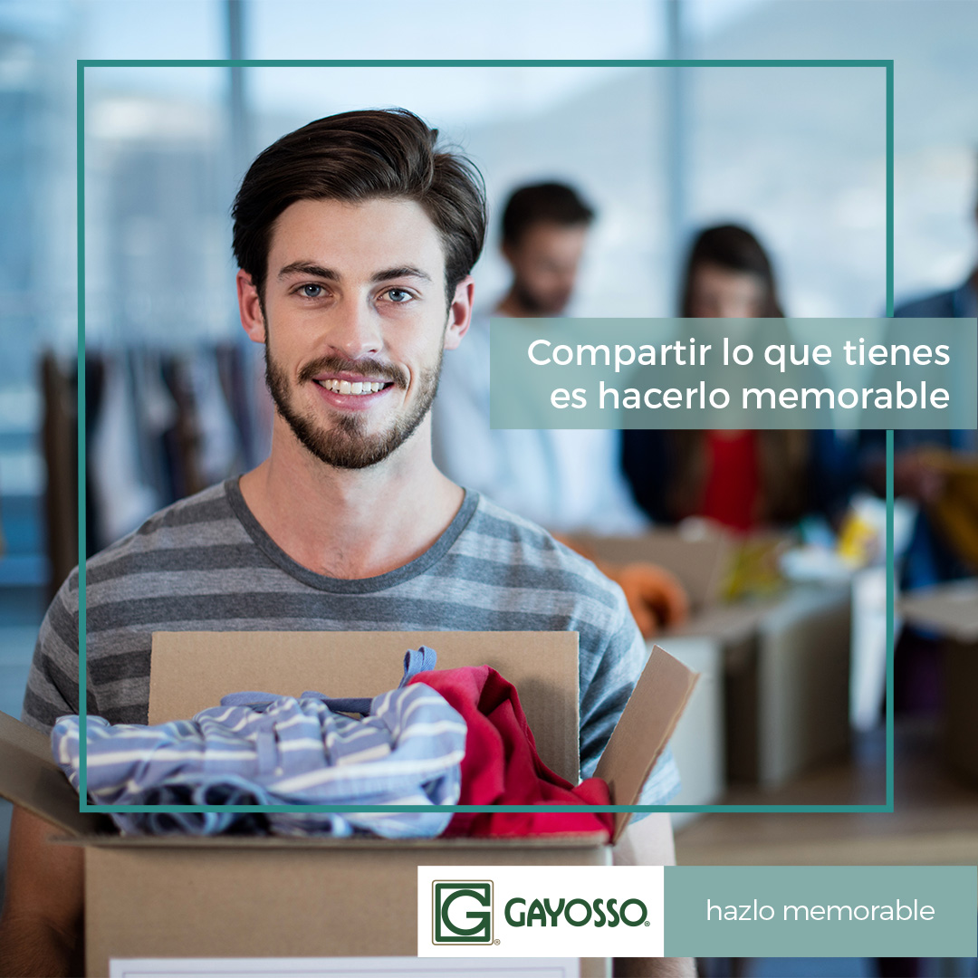 En estas épocas y durante todo el año, compartir 
nos enriquece.

#HazloMemorable