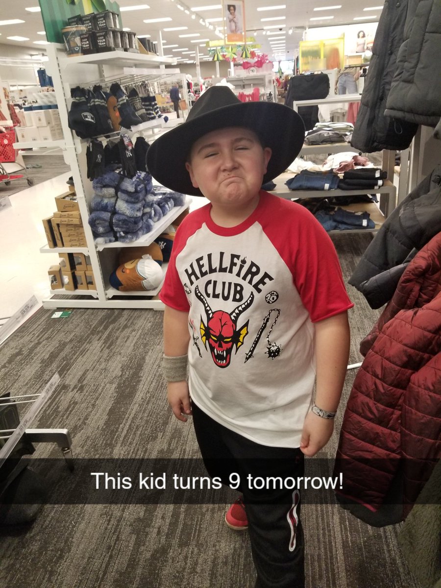 Rich41108's tweet photo. My Son Tony turns 9 tomorrow please send your birthday wishes, i know it will make his day! 
#hellfireclub #happybirthday #Birthday #StrangerThings @CriticalRole #critters #critter #CriticalRole #criticalrolefan #BirthdayVibes #bday #birthdayboy #MyBoy #birthdaywishes https://t.co/EHNZCRReNP