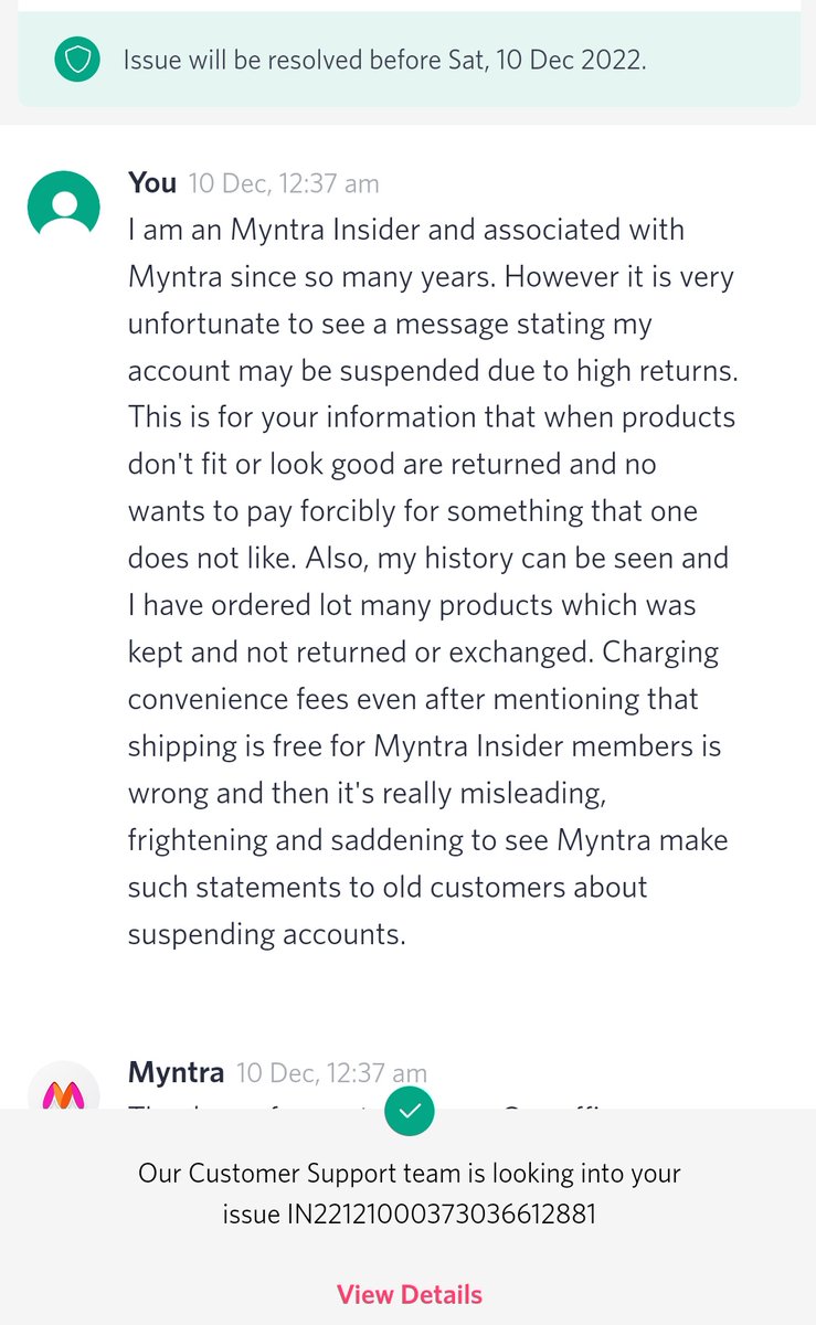 <a href="/myntra/">Myntra</a> <a href="/MyntraSupport/">Myntra Support</a> 
May look into this issue!