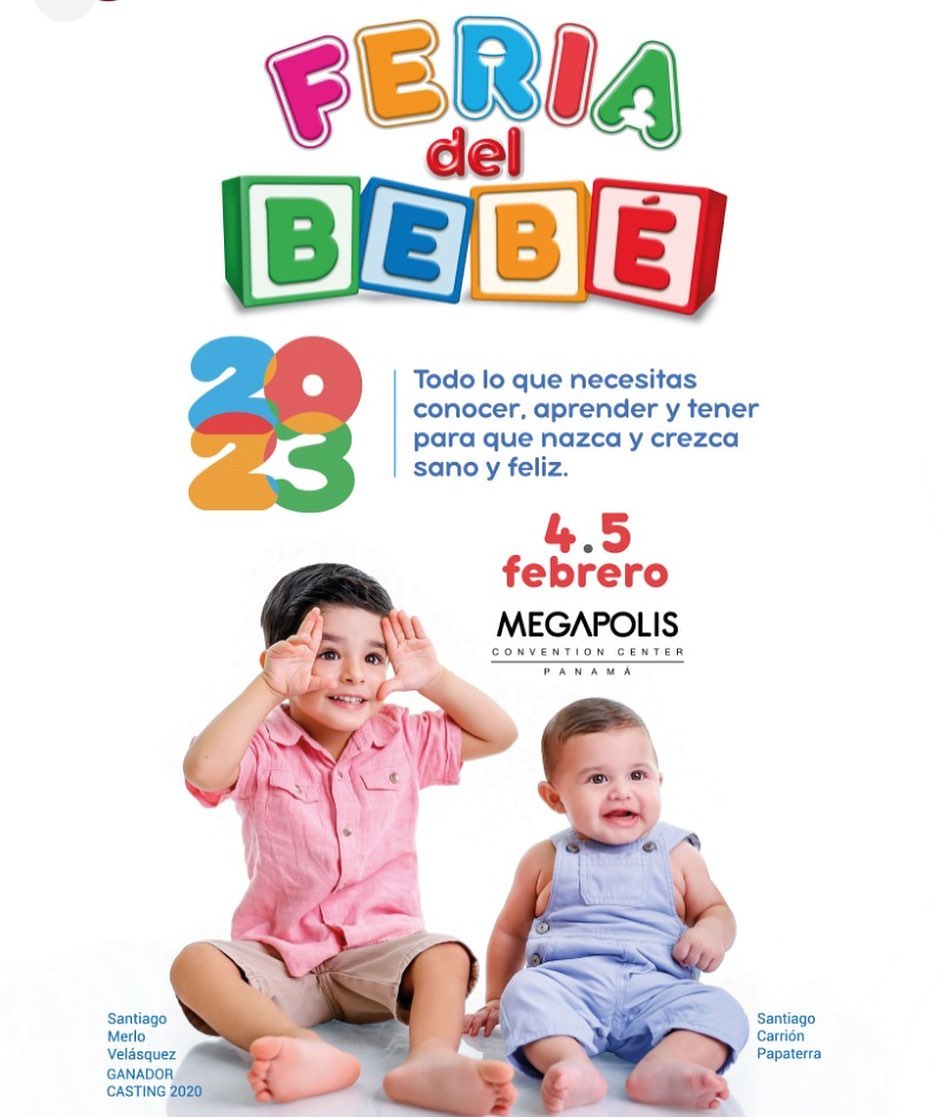 ExpoEventosPma's tweet photo. 🎉ATENCIÓN🎉 ¡Regresa a Panamá el evento más representativo para el sector de la infancia temprana y maternidad!

👶 LA FERIA INTERNACIONAL DEL BEBE 2023: Todo lo que necesitas conocer, aprender y tener para que tu bebé nazca y crezca sano y feliz.
#FeriadelBebe #FeriadelBebe2023 https://t.co/kPlICbLWwa