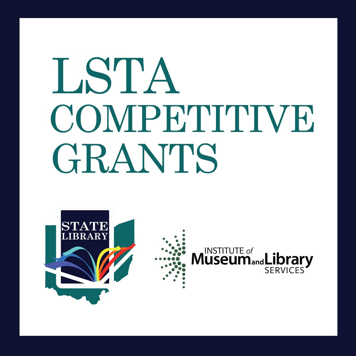 StateLibrary of Ohio (@statelibohio) on Twitter photo State Library of Ohio Board awarded $217,790 in LSTA Competitive Grants. Congratulations @AshlandUniversity <a href="/pikelibrary/">Pike County Library</a> <a href="/MidPointe/">MidPointe Library</a> <a href="/NCantonLibrary/">North Canton Library</a> <a href="/PLYMC/">PLYMC</a> <a href="/VanWertMIddle/">Van Wert MS</a> Kingsville Public Library Selover Public Library. <a href="/US_IMLS/">IMLS</a>
library.ohio.gov/news/state-lib… State Library of Ohio Board awarded $217,790 in LSTA Competitive Grants. Congratulations @AshlandUniversity <a href="/pikelibrary/">Pike County Library</a> <a href="/MidPointe/">MidPointe Library</a> <a href="/NCantonLibrary/">North Canton Library</a> <a href="/PLYMC/">PLYMC</a> <a href="/VanWertMIddle/">Van Wert MS</a> Kingsville Public Library Selover Public Library. <a href="/US_IMLS/">IMLS</a>
library.ohio.gov/news/state-lib…