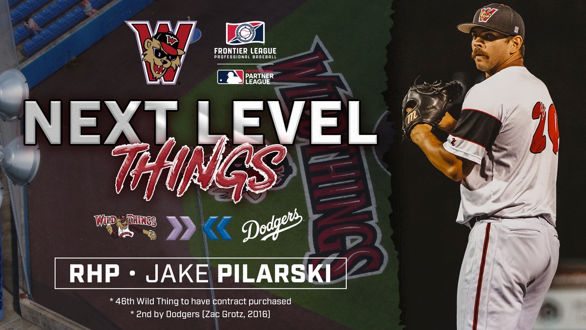 Washington Wild Things (@washwildthings) on Twitter photo RHP Jake Pilarski (<a href="/JacobPilarski/">Jake Pilarski</a>) has had his contract purchased by the <a href="/Dodgers/">Los Angeles Dodgers</a> org.! He fanned 28 in 27.2 IP in 2022.
▪️ 46th purchase in WT history
▪️ 4th Pittsburgh native since 2020 (Austin Kitchen, Sean Kealey, James Meeker)
📖: bit.ly/PilarskiLAD
#NextLevelThings RHP Jake Pilarski (<a href="/JacobPilarski/">Jake Pilarski</a>) has had his contract purchased by the <a href="/Dodgers/">Los Angeles Dodgers</a> org.! He fanned 28 in 27.2 IP in 2022.
▪️ 46th purchase in WT history
▪️ 4th Pittsburgh native since 2020 (Austin Kitchen, Sean Kealey, James Meeker)
📖: bit.ly/PilarskiLAD
#NextLevelThings