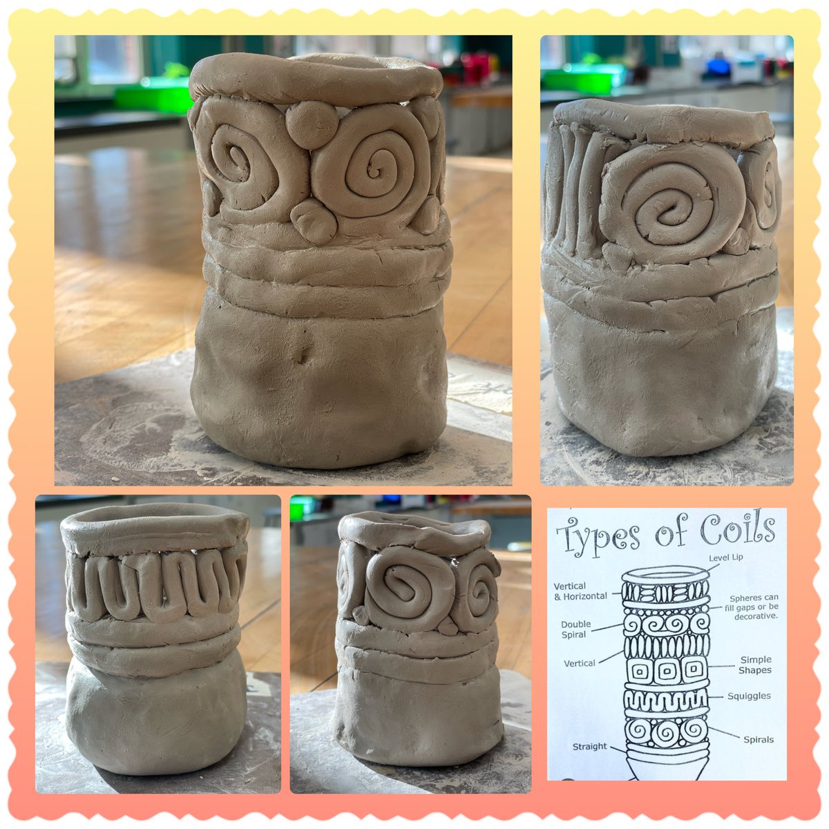 Maggie Warchalowsky (Messina) (@messinamaggie) on Twitter photo Super impressed with the way these coil pots are coming along!! Stay tuned! <a href="/BayshoreMiddle/">BayshoreMiddleSchool</a> <a href="/BayshoreGuidanc/">Bayshore Guidance</a> <a href="/GannonEdu/">Mike Gannon</a> <a href="/MTPSpride/">Middletown Township Public Schools</a> Super impressed with the way these coil pots are coming along!! Stay tuned! <a href="/BayshoreMiddle/">BayshoreMiddleSchool</a> <a href="/BayshoreGuidanc/">Bayshore Guidance</a> <a href="/GannonEdu/">Mike Gannon</a> <a href="/MTPSpride/">Middletown Township Public Schools</a>