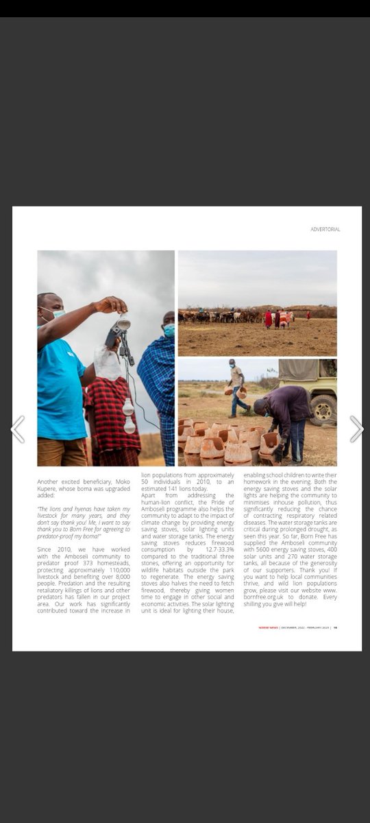 Ndege News - December 2022 issuu.com/airkenya/docs/… via @issuu @BornFreeFDN #keepwildlifeinwild