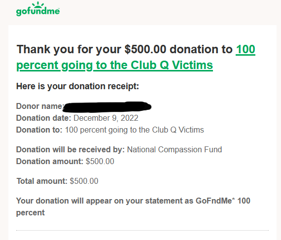 2022Mtt's tweet photo. I thought Id have a chance to choose the display name and then realized too late which field it actually was so my apologies for the censor - But from leftover sales (so far) and part of my auction here is our second donation spent! https://t.co/tb4eH4dYSj