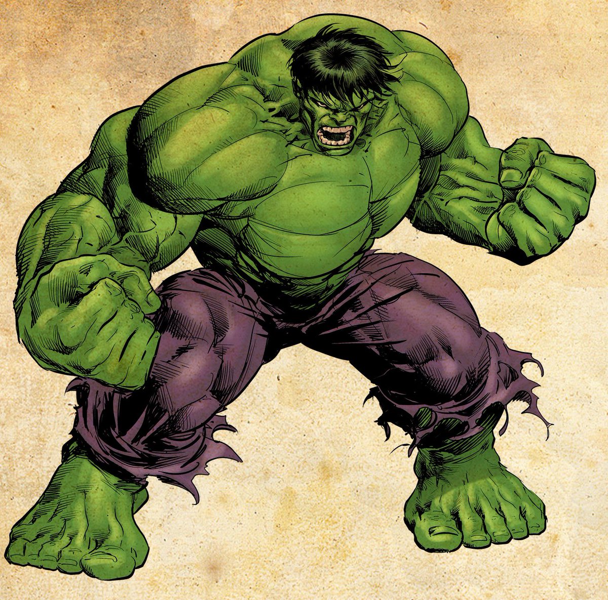It looks like Midnight Suns took inspiration for Hulk’s body proportions from Mike Deodato Jr’s art style for Hulk and took facial inspiration from Joe Bennett’s art style for Hulk.