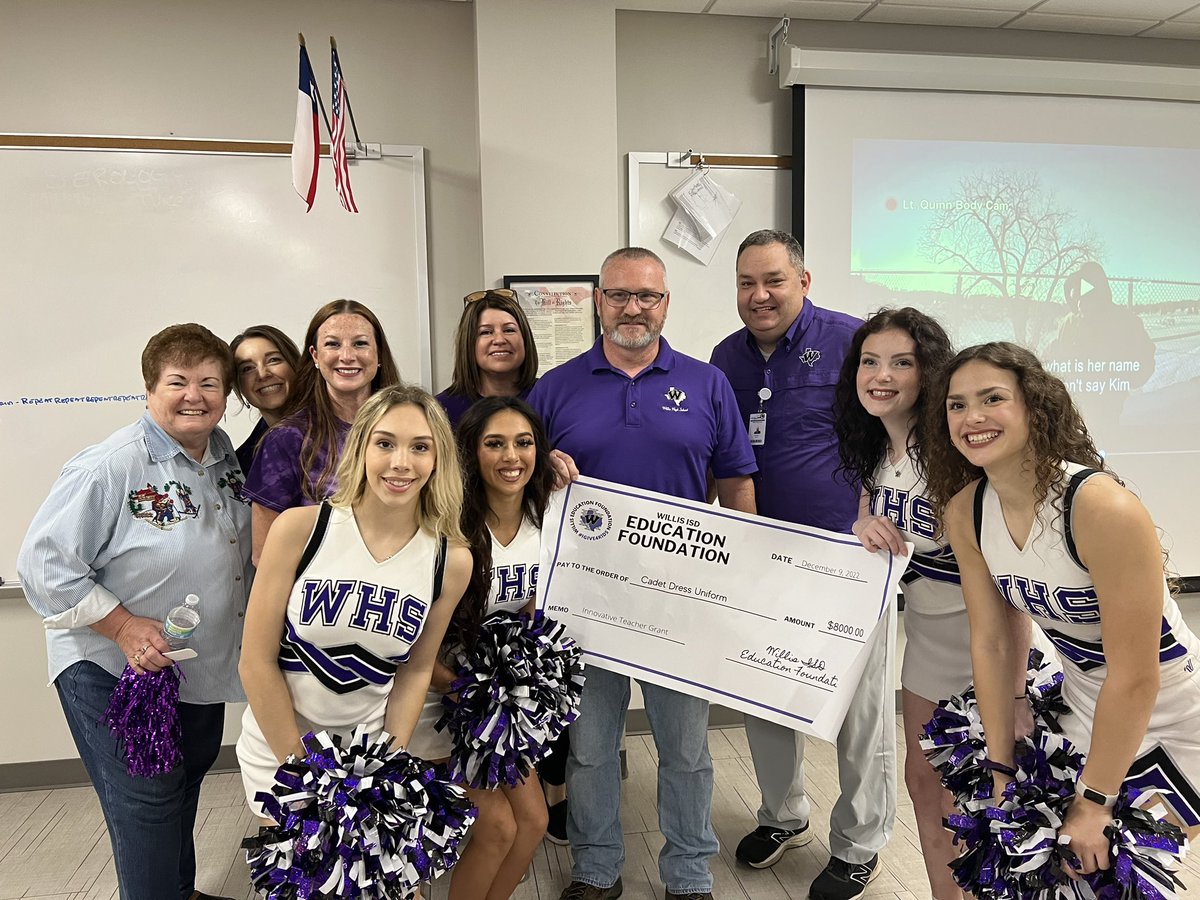 WillisISD Education Foundation tweet media