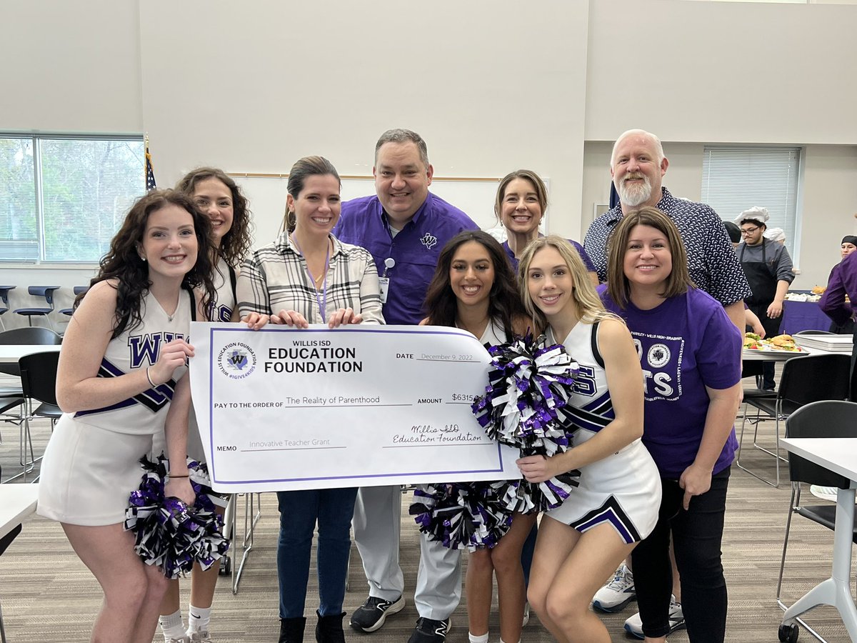 WillisISD Education Foundation tweet media