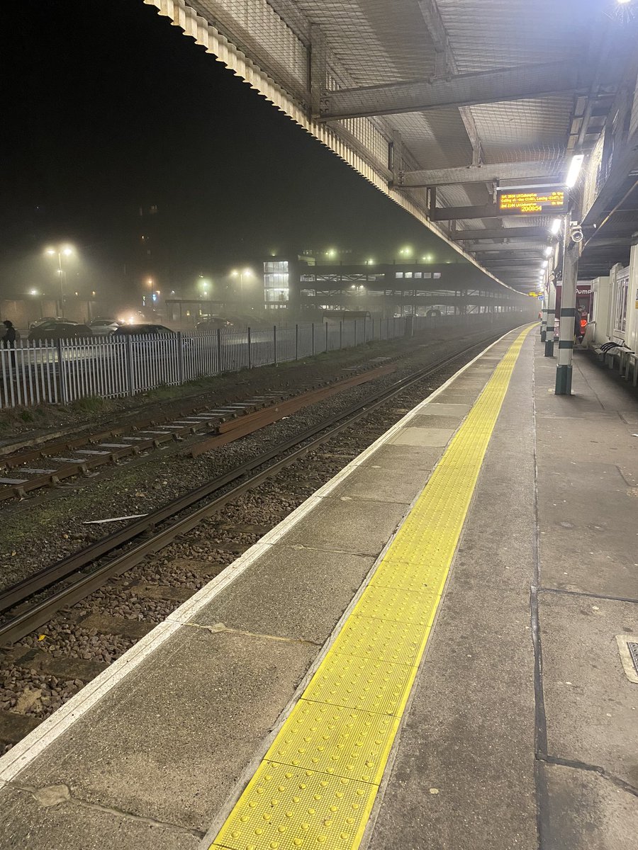 The313Guy on Twitter "A misty night in Haywards Heath as I waited for