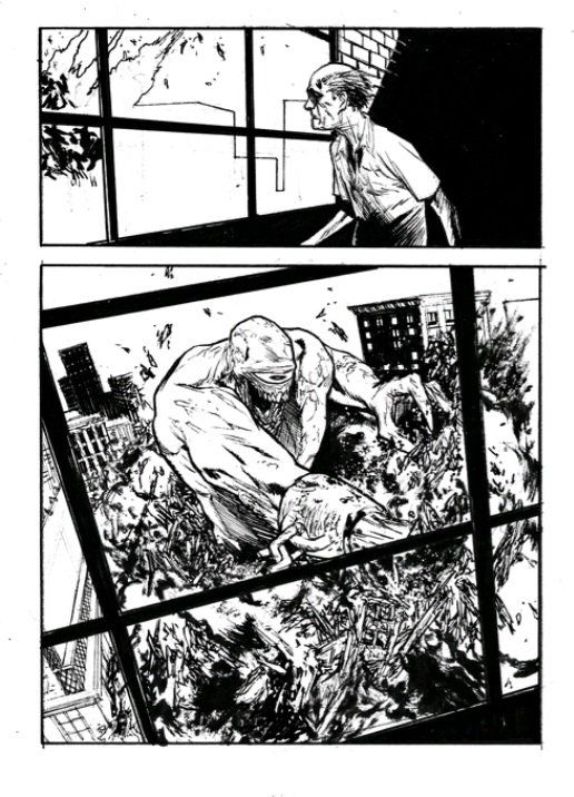 #FlashbackFriday A story from Techni-Horror season 2, with amazing guest art on the last page by my bud @JoeDellaGatta 