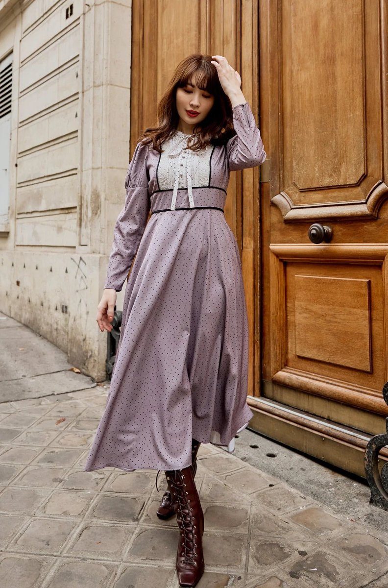 今ならほぼ即納! herlipto Modern Mademoiselle Dress ロング