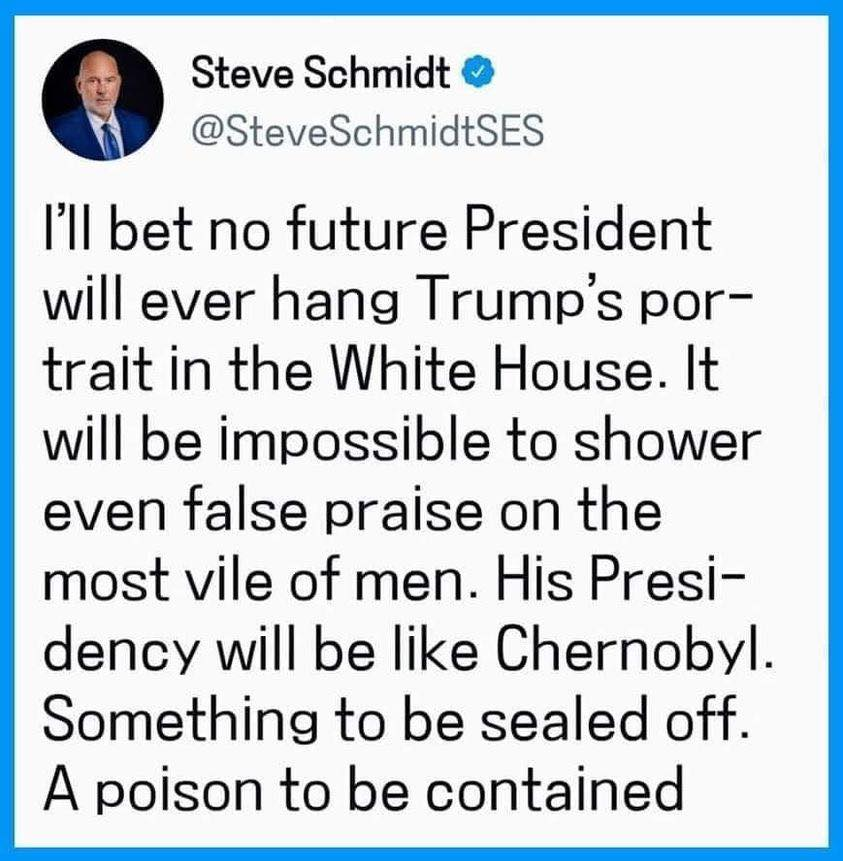 Be like hanging Benedict Arnold's portrait.