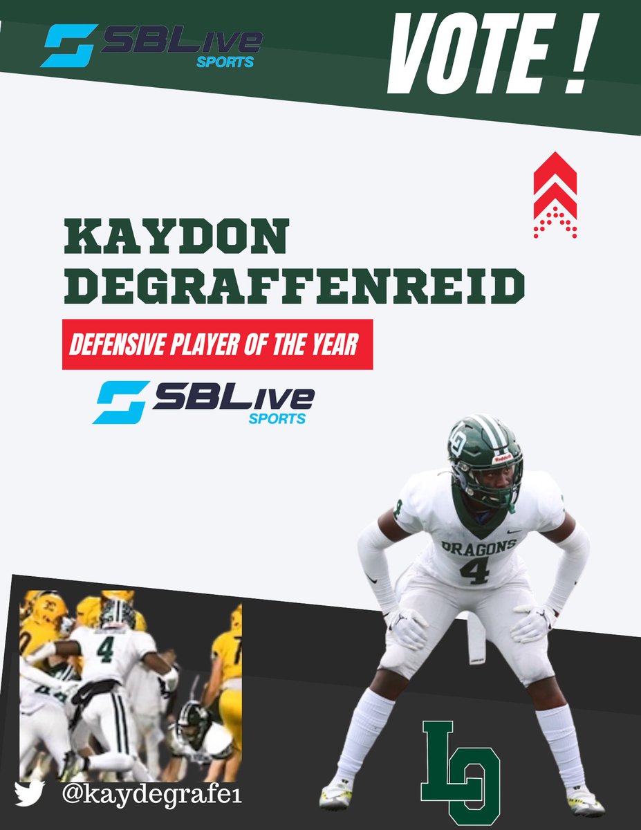KaydonDegraffe1's tweet photo. Vote for me for @SBLiveMI Defensive Player of the Year!  https://t.co/cVa8CU8Rcz

@lohsathletics 
@John_cmu29 
@LODragonCountry 
@Mr_Burden_LO 
@LOCoachE 
@LodragonsF 
@dragonbsk 
@djreid12 https://t.co/onwCzwQhsB