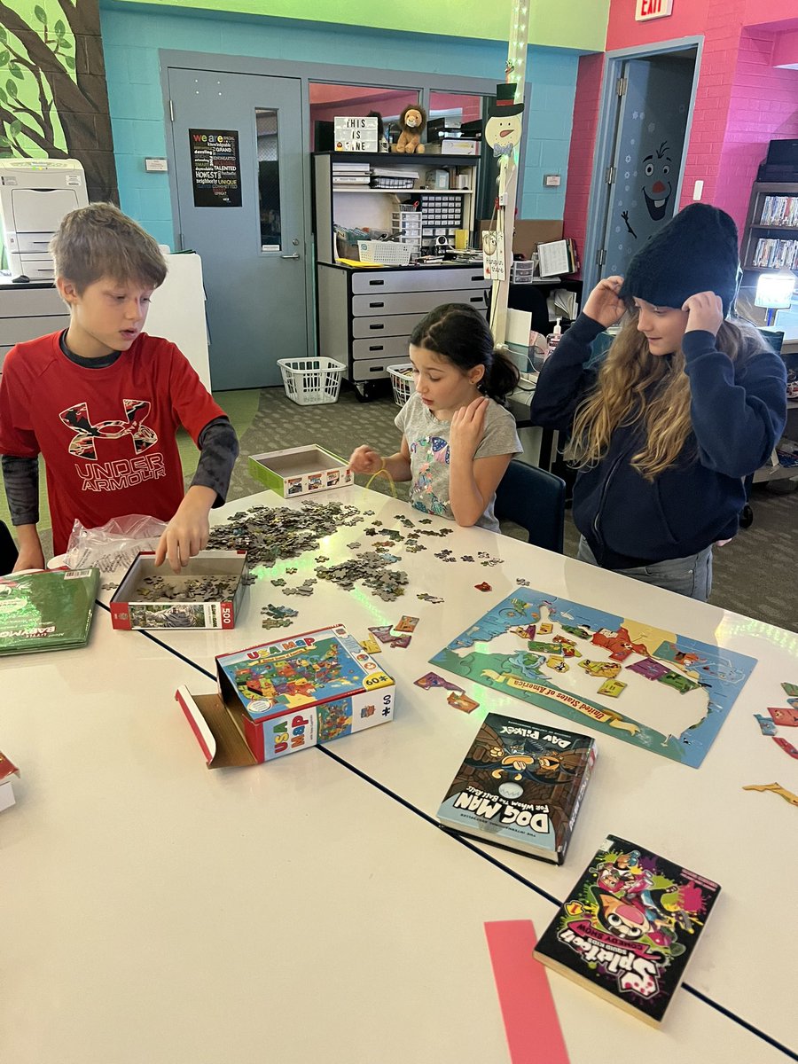 We LOVE our library so much. This year we have longer checkout times and we get to spend time doing puzzles, working in STEM bins and at the LEGO table. Thank you Mrs.Fisher for making the library such an inviting place to be! #wearelamphere <a href="/EdmonsonLions/">Edmonson Elementary | The Lamphere Schools</a>