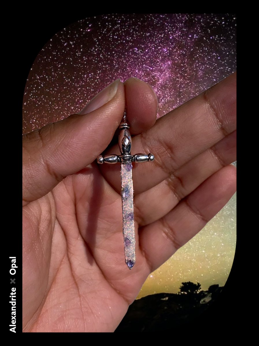 Alexandrite ✖️ Opal Sword