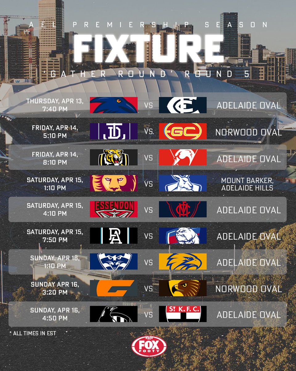 Fox Footy tweet media