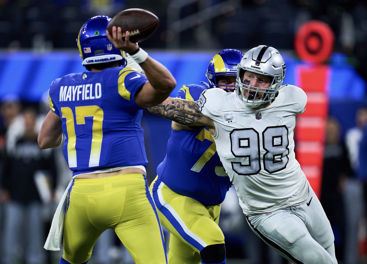 🚨BREAKING🚨

The NFL has made it official that holding Maxx Crosby will not result in a penalty.