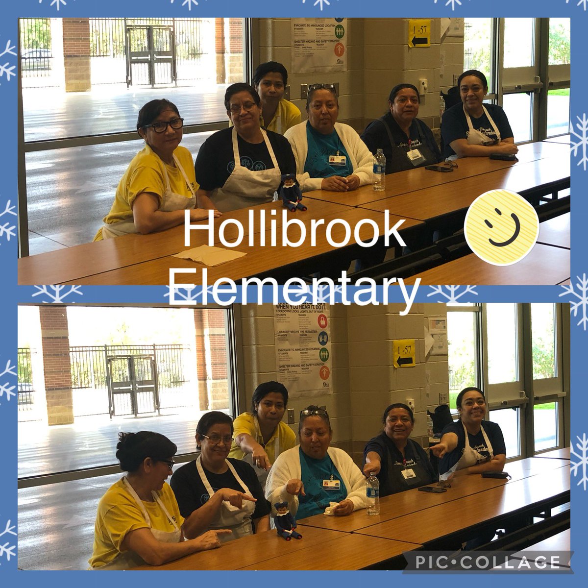 We had a special visitor at Hollibrook! Who did it? #ElfOnAShelf #Hornets