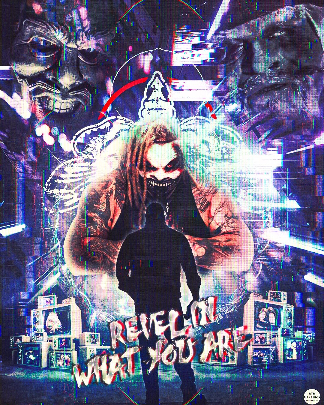 Rolando✭⭕ on X: Bray Wyatt Revel in What You Are ⭕ Graphic