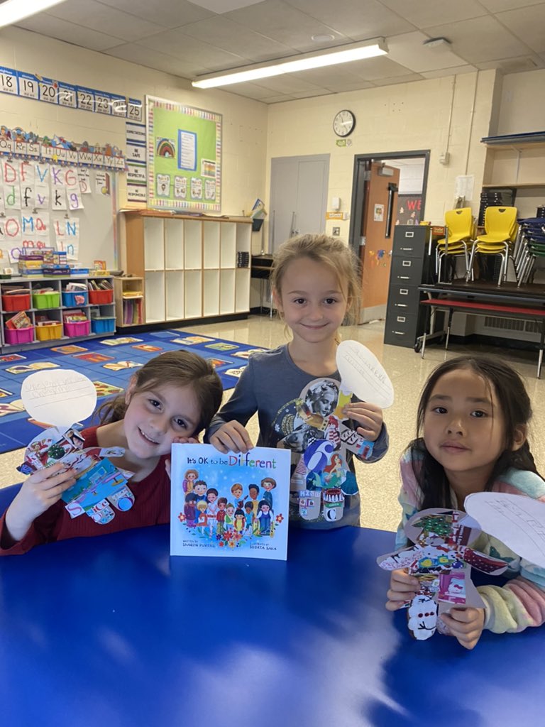 mrs_rienzo's tweet photo. It’s OK to be DIFFERENT! This week we talked about what makes us special! @carpenterrocket #InclusiveSchoolsWeek https://t.co/RJEB9M1MTF