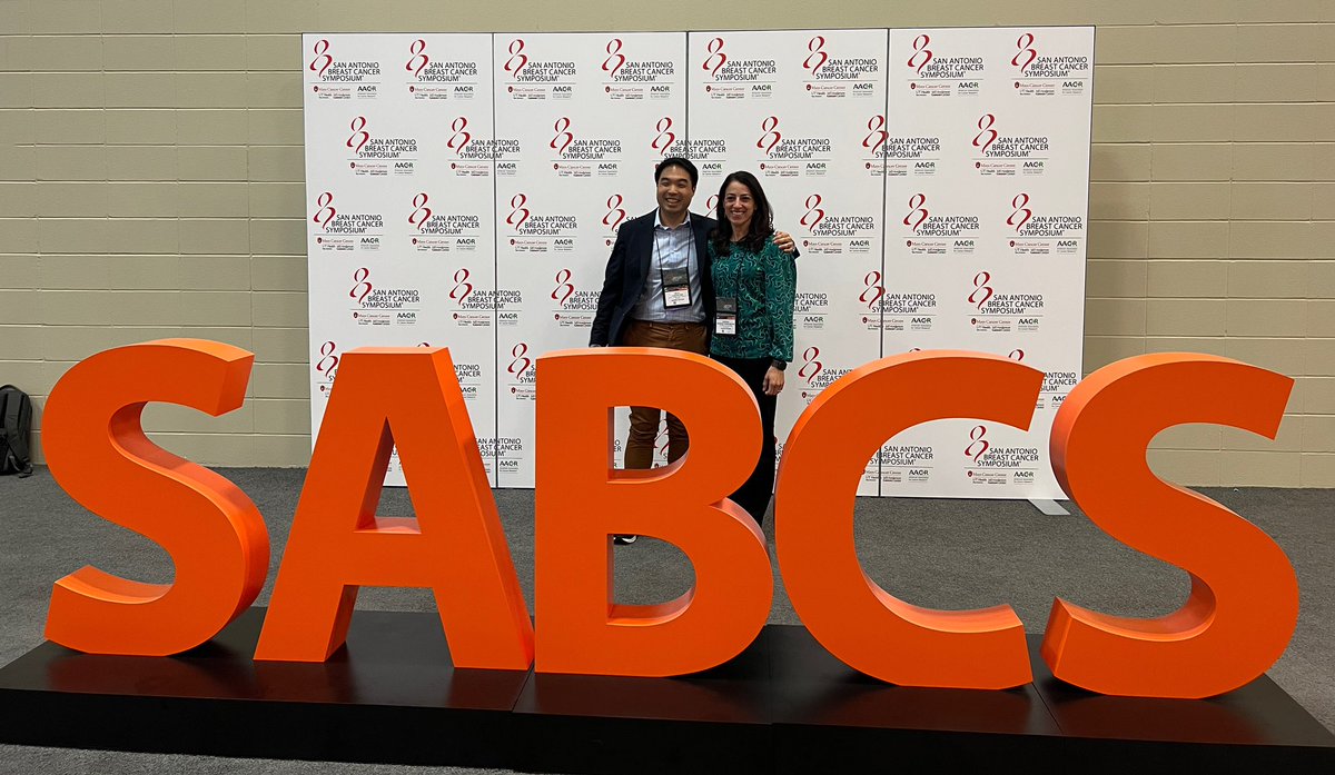 Incredible presentation at #SABCS2022 on InteractPrint by Student Doctor Lily Xu from @ithinkichan Lab! Stellar mentorship by Dr. Chan to feature this rising star at a general session! Grateful for this incredible collaboration @smreddymd @utswcancer and excited for more to come!
