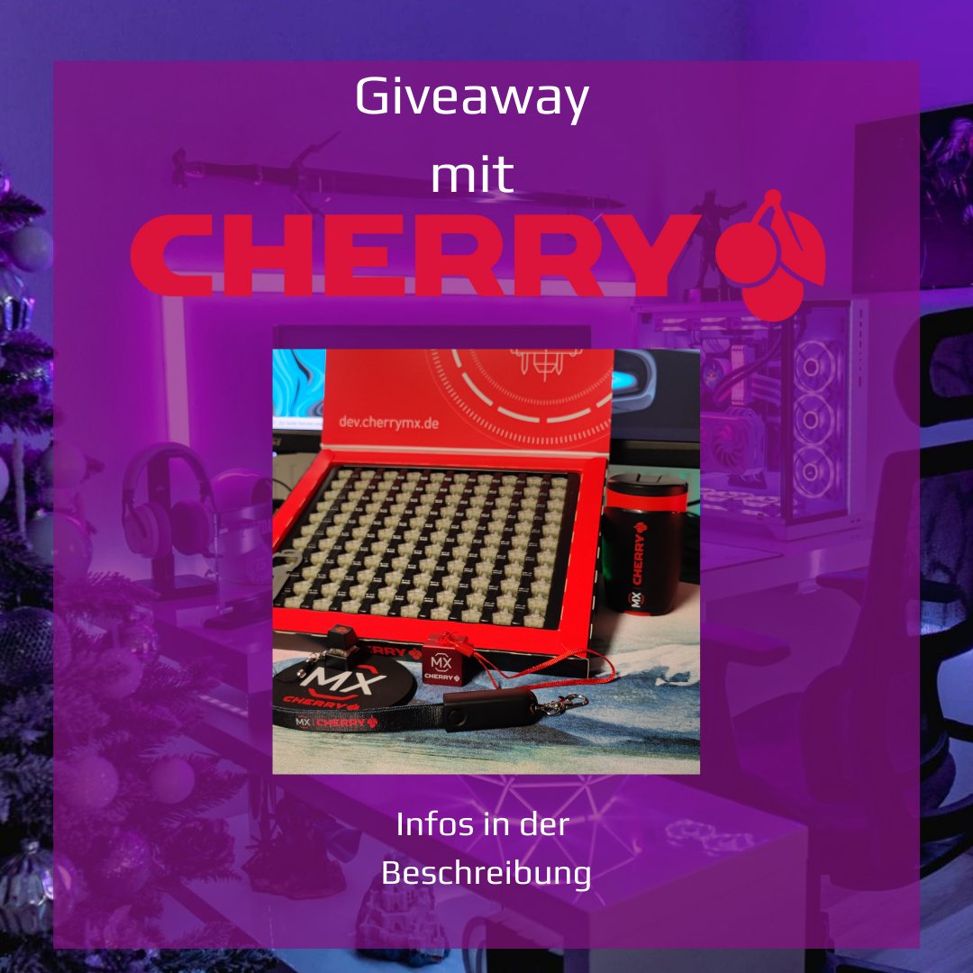 Nyfter_com's tweet photo. 9tes Türchen 💜
@cherrymx stellt uns ein Care Package für dein Keyboard. Mit dabei ist ein komplettes Set Mx Silver Speed Switches. 🥳
So nimmst Du teil:
- folge @nyfter_ &amp; @cherrymx 
- Beitrag liken &amp; retweeten
- Tag einen Mate
#cherrymx #madeingermany #mxtechnology #mxswitches https://t.co/LocyTOMbxT
